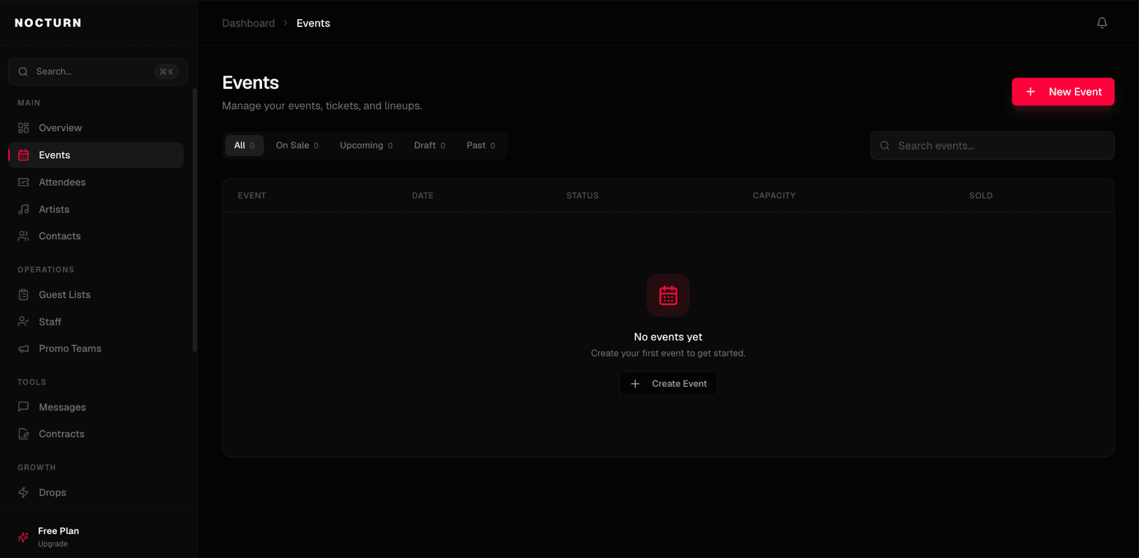 Event ticketing ERP, built in-house by Batch