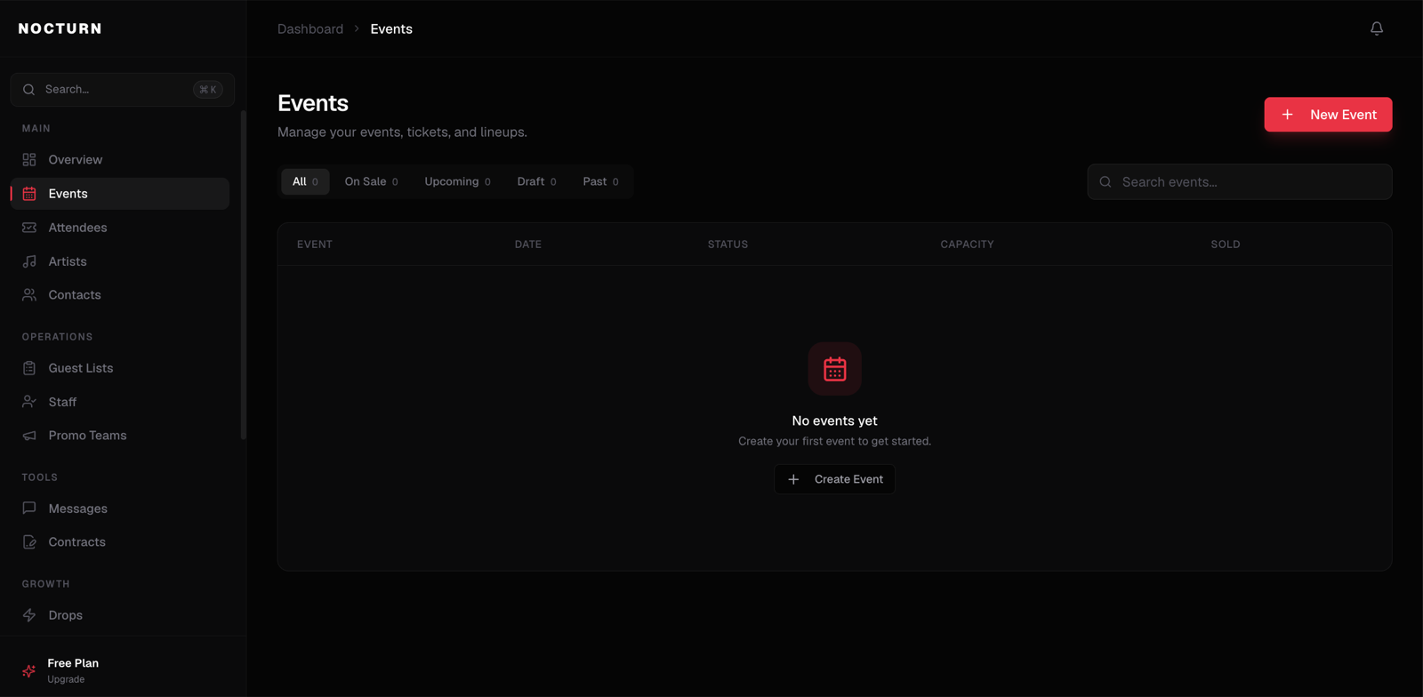 Event ticketing ERP, built in-house by Batch